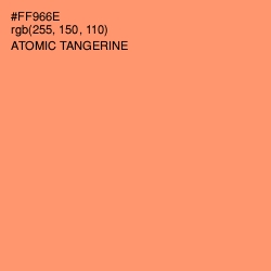 #FF966E - Atomic Tangerine Color Image